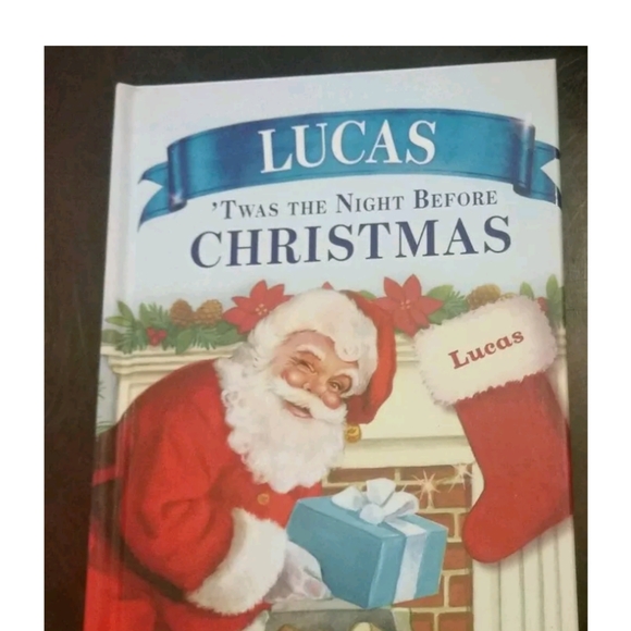 "Lucas" Christmas child's personalized book